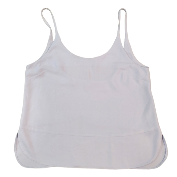 Asos Backless Cami Womens Size 6 Blue Scoop Neck Spaghetti Strap Top - Picture 10 of 10